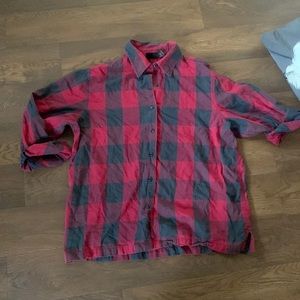 Vintage plaid button up